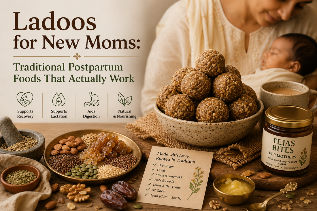 Ladoos for New Moms: Traditional Postpartum Foods That Actually Work